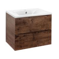 База под раковину Mia 600 подвесная, 2 выкатных ящика soft close, R.Wood VMC-2MA600RW Vincea
