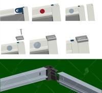 Душевой уголок RGW CL-34 квадратный  90*90*185 32093499-11 профиль Хром стекло Прозрачное 5 мм RGW