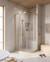 Душевой уголок, радиальный RELAX-304-R-2-100-C-BORO 1000x1000x2000 Cezares