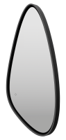 VENUS - Зеркало 600х1200 капля (черный) нейтр.св. сенсор на зеркале VEN-Var-060-black Brevita