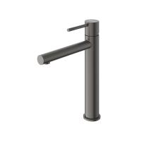 Смеситель для накладной раковины  без донного клапана RELAX-LC2-GM-W0 оружейная сталь   Cezares