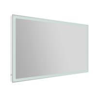 Зеркало с встроенным светильником и кнопочным выключателем SPC-GRT-900-600-LED-BTN, 12W, 220-240V, 900x30x600 BelBagno