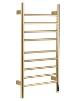 Полотенцесушитель электрический WONZON & WOGHAND BONN, Брашированное золото (WW-AL409-BG)