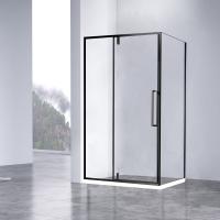 Душевой уголок квадратный/прямоугольный VSR-4SNP1010CLB 1000x1000x1950 профиль черный стекло прозрачное VINCEA