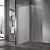 Душевые перегородки Walk-In   VSW-1H110CLBN 1000х2000 цвет профиля брашированный никель стекло прозрачное Vincea