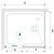Душевой уголок RGW PA-76 (PA-016 + Z-050-2) прямоугольный  150* 70*195 35087657-11 профиль Хром стекло Прозрачное 6 мм RGW