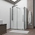 Душевой уголок RGW TO-48B (TO-18B + Z-18B) прямоугольный  160* 90*195 41074869-14 профиль Чёрный стекло Прозрачное 6 мм RGW