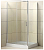 Душевой уголок прямоугольный UNO-195-AH-1-120/90-C-Cr 1200x900x1950 BelBagno